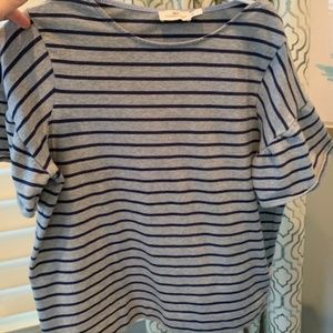 Vineyard Vines Top with Navy Stripes